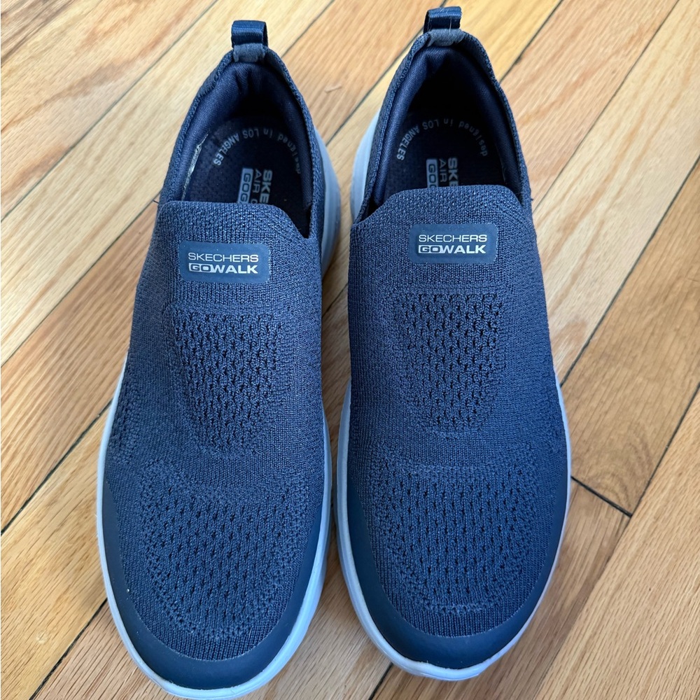 Skechers Women’s Blue Slip-On Go Walk Sneakers